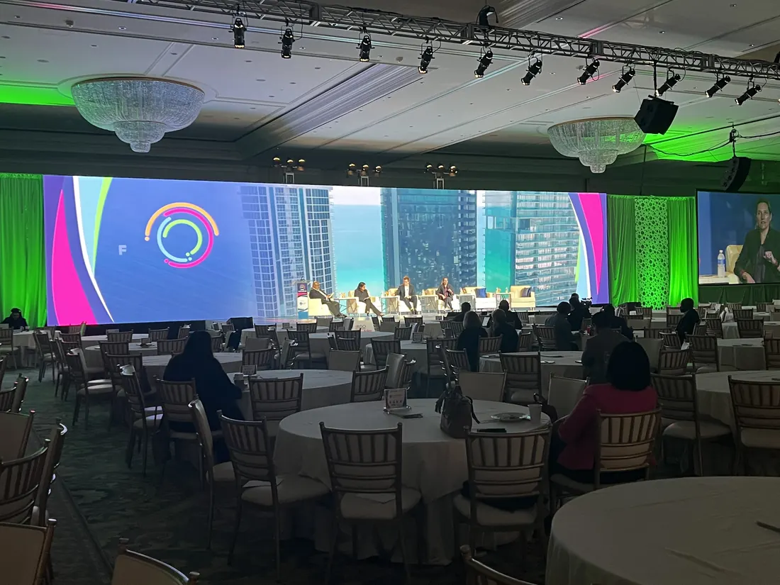 LED video wall at Trump National Doral, Miami